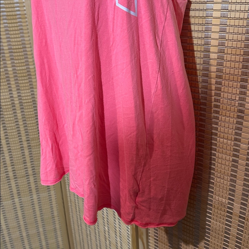 PINK Victoria's Secret Hot Pink Oversized Racerback Super Soft Tank Top Small S - Picture 7 of 15